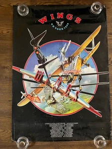 Paul McCartney 1979 Wings UK Tour Poster (UK) 23" x 33" - Picture 1 of 5