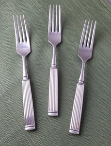 3er Set Dansk Colbert Tafelgabeln Edelstahlkämme 7-3/4" - Bild 1 von 4