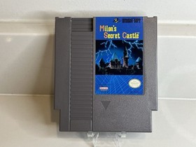 Milon's Secret Castle - 1988 NES Nintendo Game - Cart Only - TESTED!