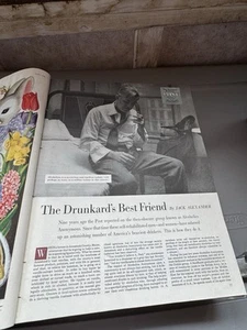 Saturday Evening Post Alcoholics Anonymous Drunkard's Best Friend JACK ALEXANDER - Imagen 1 de 2