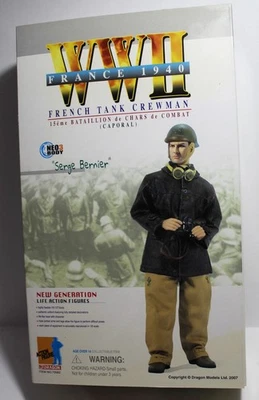 Dragon 1/6 Segunda Guerra Mundial Francia 1940 Tanque Francés Tripulador "Serge Bernier" Foto 1 de 2