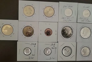 Coin Lot Proofs And Reverse Proofs Some Silver - Picture 1 of 8