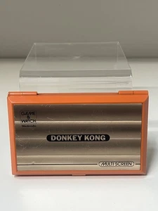 DONKEY KONG DK-52 1982 Nintendo Juego y Reloj Multi Pantalla Bonito y Limpio - Imagen 1 de 20