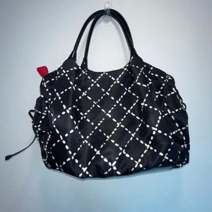 Kate Spade Stevie Sew Be It Diaper Shoulder Tote Bag Women's Size L Black - Picture 1 of 15