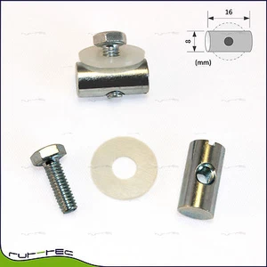2er-Set Kederstopper - Blockierungskit Kederschiene • Keder Stopper Bolzen - Bild 1 von 3