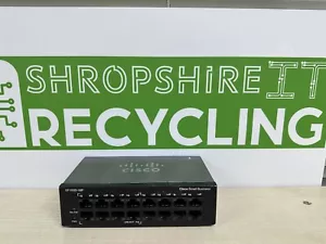 Cisco SF100 16p-Port 10/100 Ethernet Switch SF100D-16p NO power supply - Picture 1 of 9