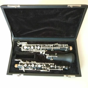 Ottimo kit oboe chiave C corpo misto legno parti cupronichel placcato argento - Foto 1 di 5