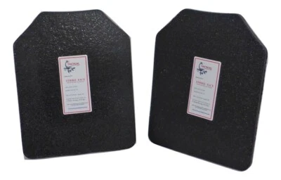 GEAR Tactical Scorpion Level IIIA Body Armor Pair Hard 8" x 10" Plates | Stops .44