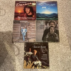 Lot of 5 Classic Rock Vinyl Records Vinyl Lot Rock Albums 12” Lps - Picture 1 of 2
