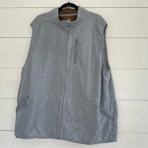 Venado Grey Fleece Vest Plus Size 3X - Picture 1 of 6