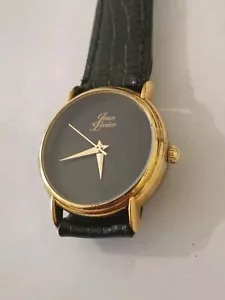 Orologio meccanico uomo Jean Larive francese vintage anni 70 con cinturino in pelle - Foto 1 di 4