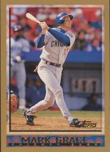 1998 Topps Mark Grace #168 Chicago Cubs Baseball Card - Picture 1 of 1