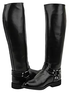 FAMMZ CASPER Harness Women Ladies Motorcycle Riding Fashion Tall Knee High Boots - Bild 1 von 13