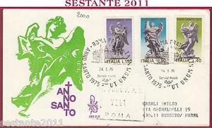 ITALIEN FDC VENETIA 389 - 2 HEILIGES JAHR 1975 ANNULLIERUNG ROM Y831 - Bild 1 von 1