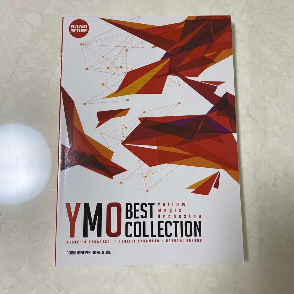 YMO Yellow Magic Orchestra Band Score Best Collection 224 Pages Japanese