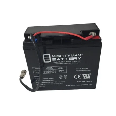 Batería Mightymax ML 22-12 12 Voltios 22 Amp Hr Foto 1 de 4