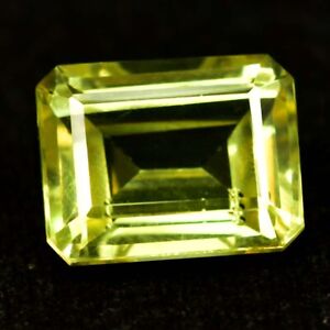 Natural 33.80 Ct AAA Yellow Topaz Brazilian  Transparent Gemstone GIE Certified
