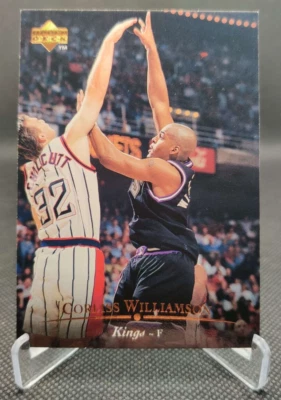1995-96 Upper Deck #303 Corliss Williamson Rookie Kings Basketball Card - Image 1 of 2