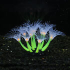 Silicone Glowing Artificial Fish Tank Aquarium Coral Underwater Decor Ornament