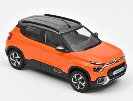 NOREV - Voiture de 2021 couleur orange toit gris - CITROËN C3 - 1/43 - NOREV1... - Photo 1/1