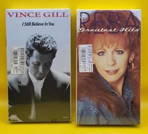 Versiegelt - Reba McEntire & Vince Gill VHS Posten Country Musik Videos Oklahoma - Bild 1 von 3