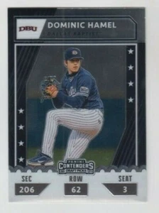 BIGLIETTO DOMINIC Hamel 2021 panini elite extra college optic rookie #ct-dh dallas - Foto 1 di 1