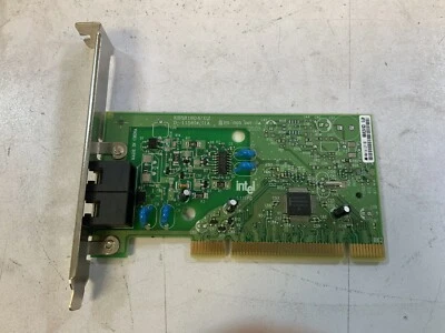 Intel 537EPG KB581604/02 56Kbps PCI Data Fax Modem Card Dual-Ports (E3E*) - Image 1 of 4