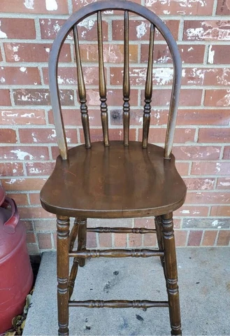 Vintage Childs Windsor Bentwood Booster High Chair Cover