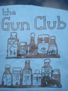 Gun Club Fire Of Love  Sport Blue Shirt S M L XL 2X You Pick Size Blue - Picture 1 of 1