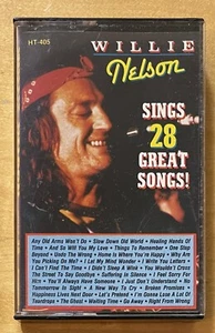 Willie Nelson Sings 28 Great Songs Cassette Tested & Works - Picture 1 of 2