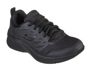 SKECHERS Microspec Quick Sprint - School Shoe - Black/Black - Kids - Picture 1 of 5