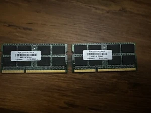 2x PNY 4GB DDR3 RAM Laptop/iMac Memory SO-DIMM 204pin PC3-10600S C0MHH-T - Picture 1 of 1
