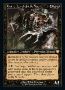 MTG - GETH, LORD OF THE VAULT - Brothers' War Commander (M) - Picture 1 of 1