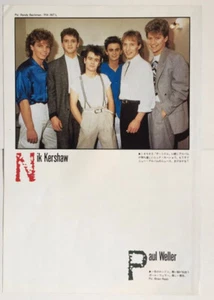 NIK KERSHAW 1986 CLIPPING JAPAN MAGAZINE ML 2F - Picture 1 of 2