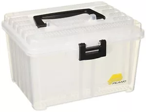 Caja de cebo giratorio Plano 350500 Hydro Flo contiene 72 señuelos contenedor de almacenamiento transparente - Imagen 1 de 6