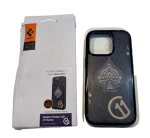 For iPhone 16 Pro Spigen [ c11 Fearless Edition ] Ultra Hybrid T Case - Picture 1 of 7