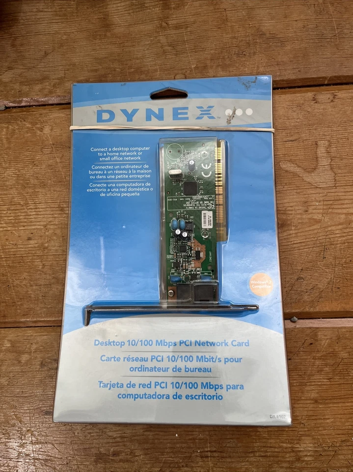 DYNEX BestBuy,  10/100 Mbps PCI network Card,  new in box, - Image 1 of 2