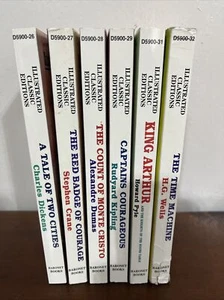 Lot of 6 Great Illustrated Classics paperback, Baronet Books 1997 - Imagen 1 de 5