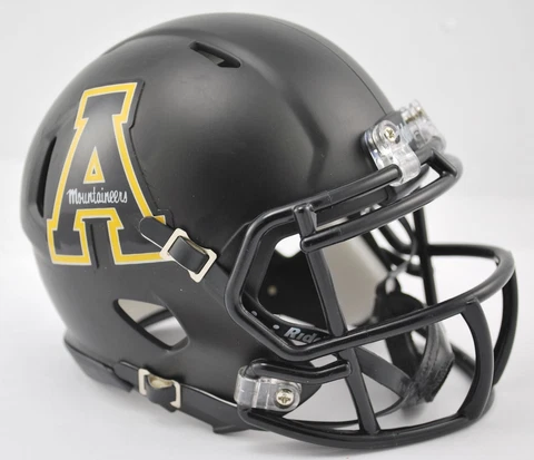 APPALACHIAN STATE MOUNTAINEERS NCAA Riddell SPEED Authentic MINI Football Helmet Cover