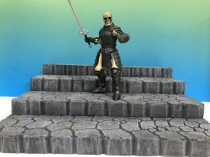 1:12 Scale Moss Cobblestone Riser Diorama Base Detolf Action Figure Photography - Picture 1 of 3