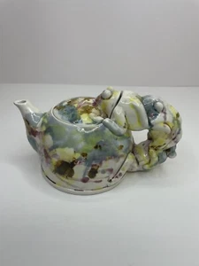 Teiera rana vintage unica fatta a mano ~ arte e ceramica Maseko - Foto 1 di 12