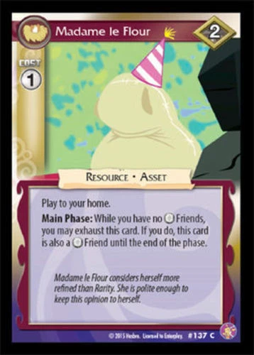 My Little Pony Absolute Discord Madame le Flour x3 - 137 - MLP CCG  - Image 1 of 1