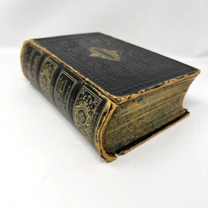 Gunn's Newest Family Physician Or Home Book of Health 1876 160th Ed. Leather - Picture 1 of 17
