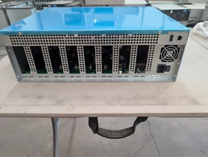 GPU mining Case 8xGPU Slots With Motherboard CPU 8GB RAM 64GB SSD PSU - Picture 1 of 6