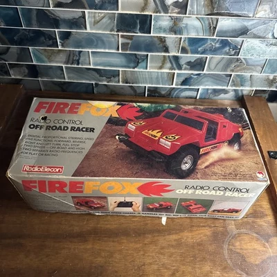 Vintage Radio Elecon SHINSEI FIREFOX OFF ROAD RACER 12" RC SUV 1125B Japan  - Image 1 of 4
