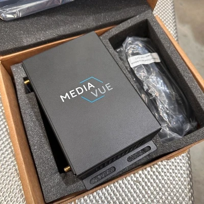 Media Vue ShureVue D1 Digital Signage 2 4k Player Windows 10 4GB 128GB AMD Ryzen - Image 1 of 4