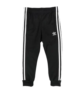Adidas Boys Superstar Athletic Sweatpants, Black, Big Kids (8-20), M - Picture 1 of 2