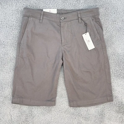 AG Adriano Goldschmied Griffin Shorts Mens 30 Lightweight Sateen Chino Tailored - Image 1 of 4
