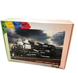 Locomotive Steam Train Building Blocks Set with Train Tracks Display Set - Picture 1 of 9