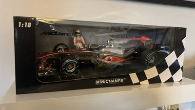 Minichamps 1/18 Scale Formula 1 McLaren MP4/25 Lewis Hamilton Canadian GP 2010 - Image 1 of 4